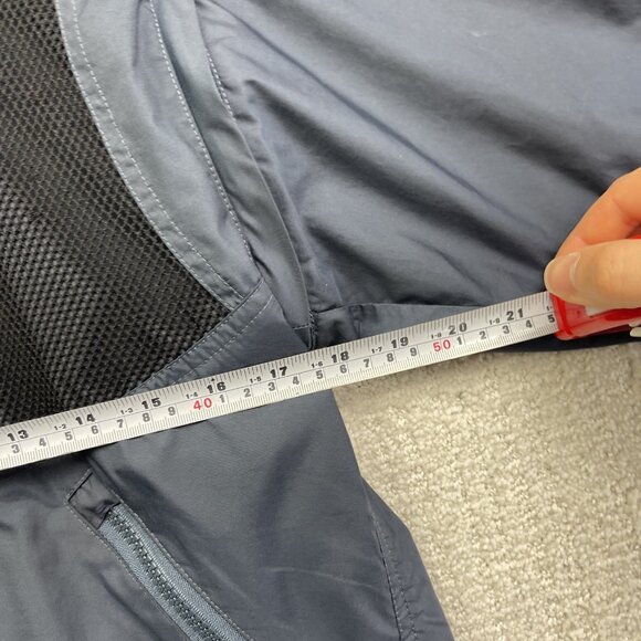 VTG Chlorophylle H-Tech Soft Shell Retro Dark Blue Men S Vest Convertible - Picture 12 of 16